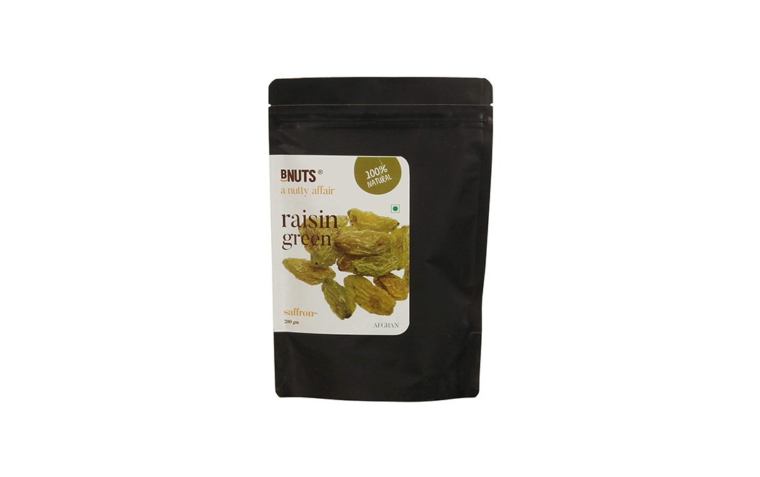 BNuts Raisin Green    Pack  200 grams